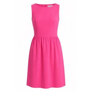 Vineyard Vines Pink Sleeveless Fit & Flare Dress Women’s Classic Sheath Size 8